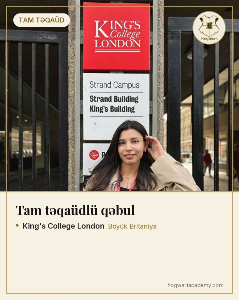 King's College London — tam təqaüd