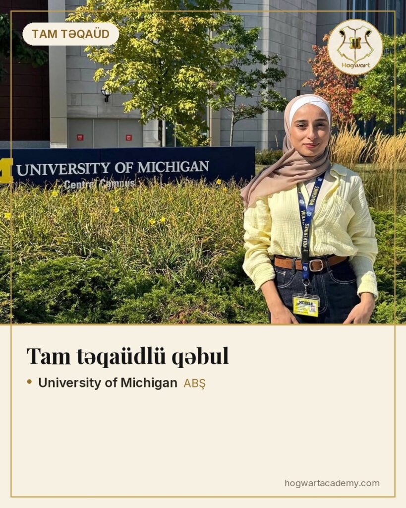 University of Michigan — tam təqaüd